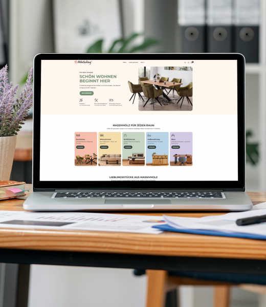Möbelliebling Shopify Redesign